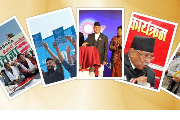 दलका घोषणापत्रमा छैनन् युवालाई स्वदेशमै पढाउने र टिकाउने खाका